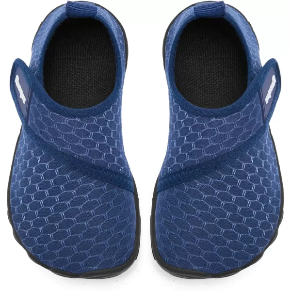 Racqua Boys Toddler Baby Water Shoes Girls NonSlip Beach Outdoor Sports Breathable Water Shoes Quick Dry Lightweight Swim Pool Aqua ShoesBabyToddlerWzk168navy