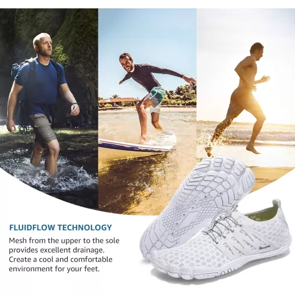 Racqua Composite Mesh Water Shoes Men WomenWz114white