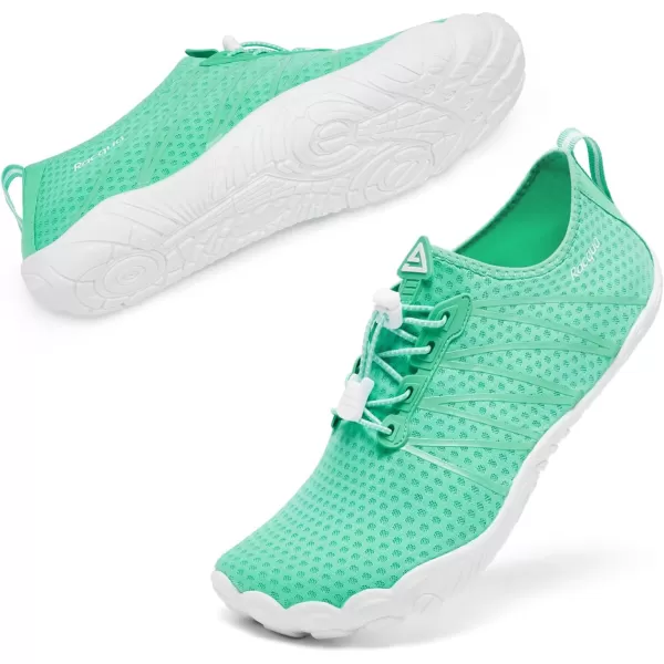 Racqua Men Women Water Shoes QuickDry Breathable Swim Shoes Lightweight Aqua Shoes Beach Pool Hiking ShoesWz1104green