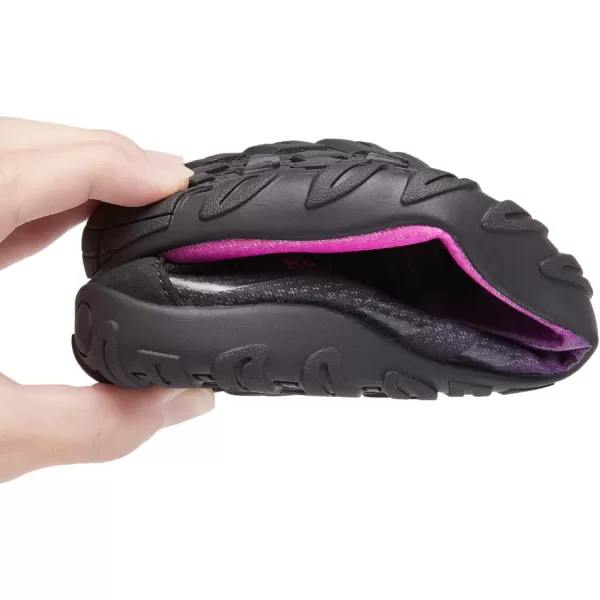 Racqua Water Shoes Men Women Quick Dry Gradient Colors Barefoot Aqua Athletic Sports Swim Surf Beach ShoesHd131wroseBlack
