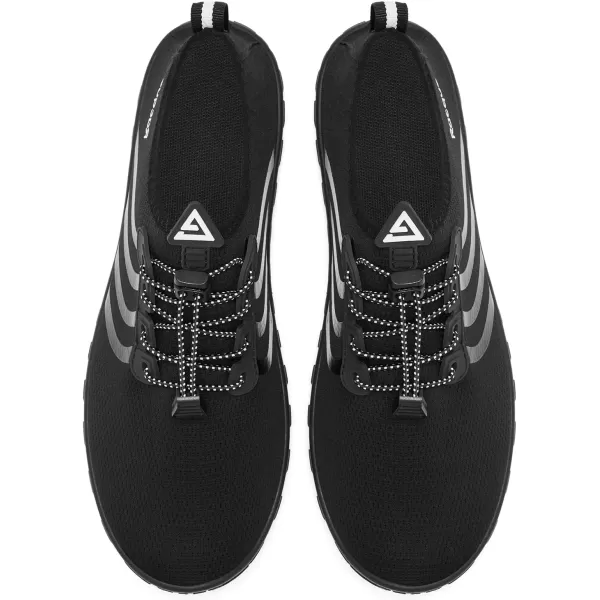 Racqua Water Shoes MenampampWomen Swim Beach Pool River Aqua Quick Dry BreathableHd135black