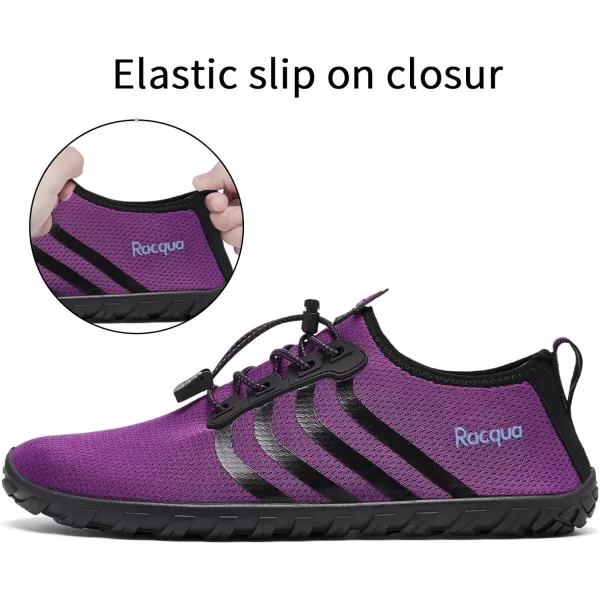 Racqua Water Shoes MenampampWomen Swim Beach Pool River Aqua Quick Dry BreathableHd135purple