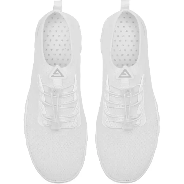 Racqua Water Shoes Quick Dry Barefoot Water Aqua Sport Beach Pool Swim Surf Diving for Men WomenHd1022white