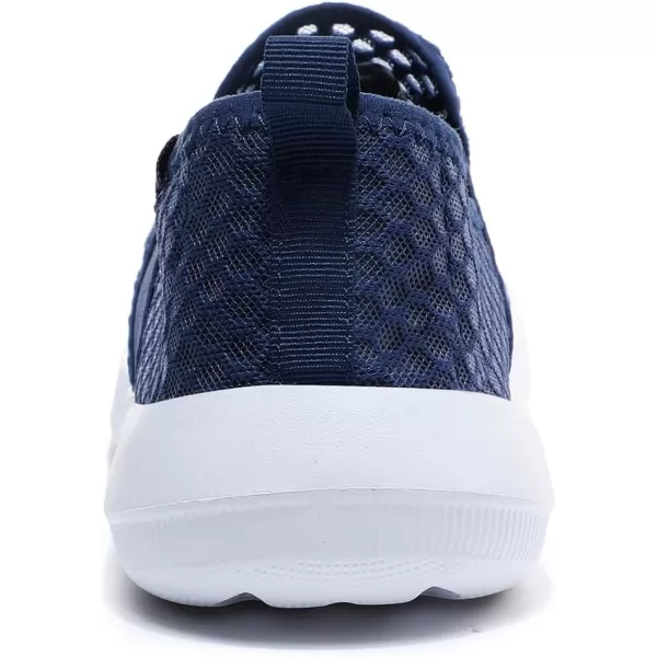 Racqua Water Shoes Quick Dry Barefoot Water Aqua Sport Beach Pool Swim Surf Diving for Men WomenSx1203navy
