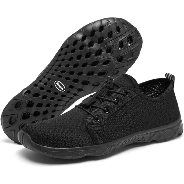 Racqua Women Men Breathable Mesh Water ShoesSx1201black