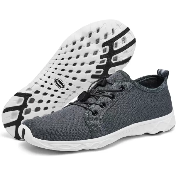 Racqua Women Men Breathable Mesh Water ShoesSx1201grey