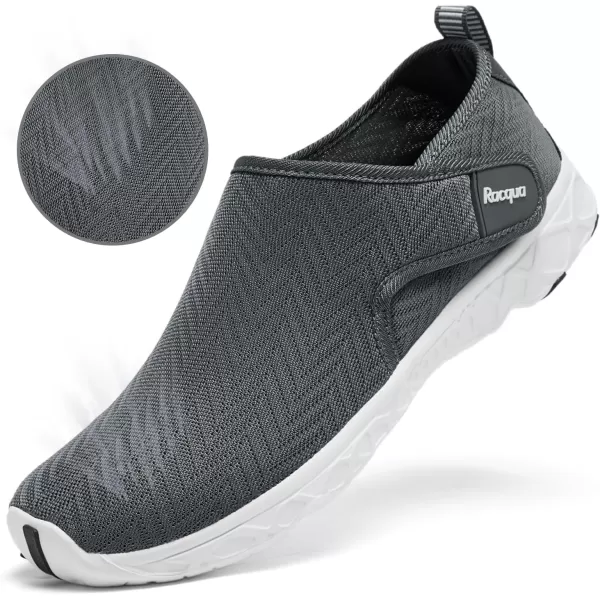 Racqua Women Men Breathable Mesh Water ShoesSx1202grey