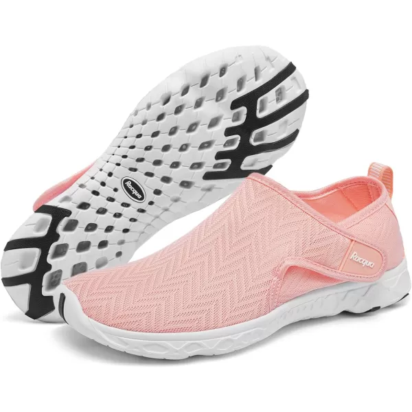 Racqua Women Men Breathable Mesh Water ShoesSx1202pink