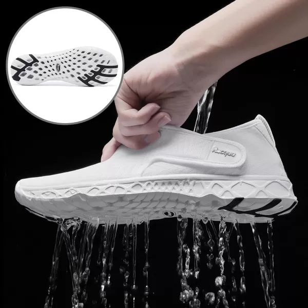 Racqua Women Men Breathable Mesh Water ShoesSx1202white