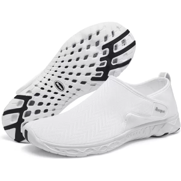 Racqua Women Men Breathable Mesh Water ShoesSx1202white