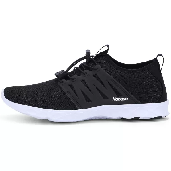 Racqua Women Men Breathable Mesh Water ShoesSx121black