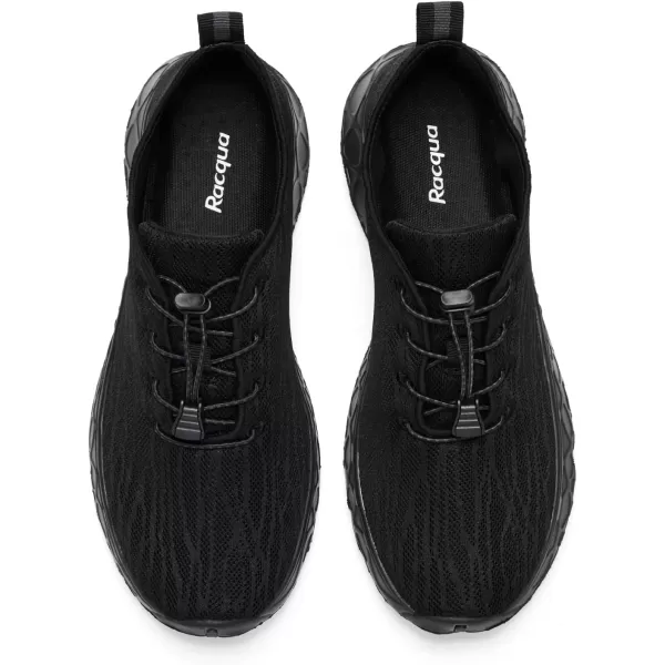 Racqua Women Men Breathable Mesh Water ShoesSx122black2