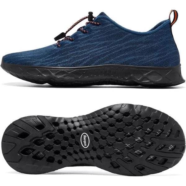 Racqua Women Men Breathable Mesh Water ShoesSx122navy