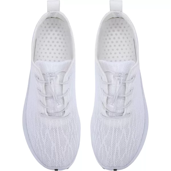 Racqua Women Men Breathable Mesh Water ShoesSx122white