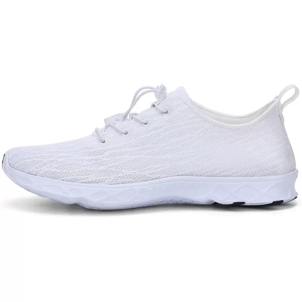 Racqua Women Men Breathable Mesh Water ShoesSx122white