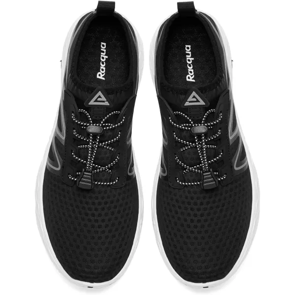 Racqua Women Men Breathable Mesh Water ShoesSx125black
