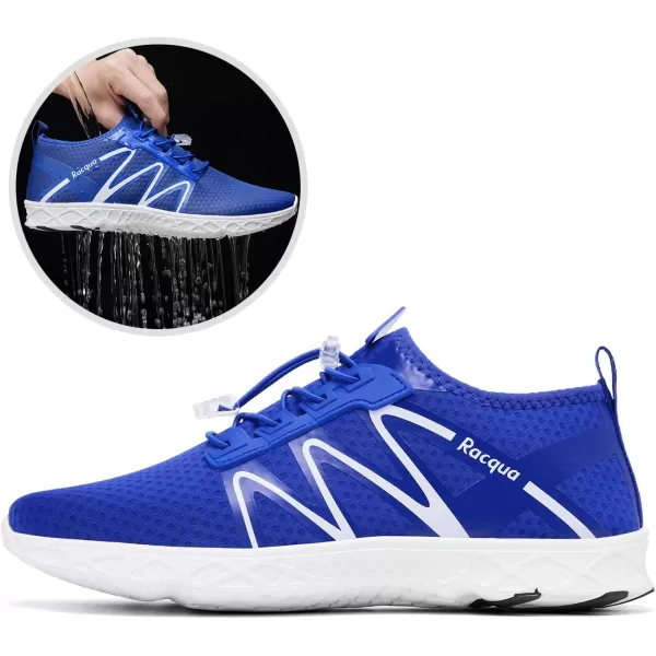 Racqua Women Men Breathable Mesh Water ShoesSx125blue