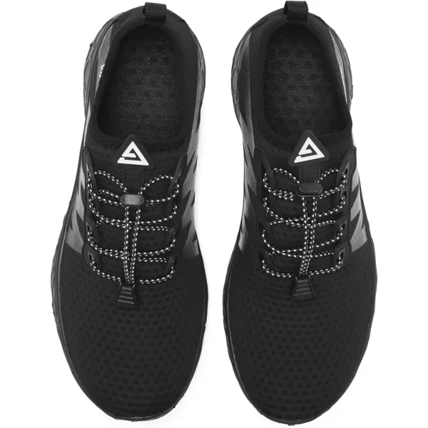 Racqua Women Men Breathable Mesh Water ShoesSx126black