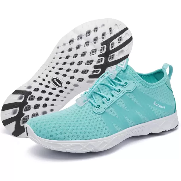 Racqua Women Men Breathable Mesh Water ShoesSx126mint Green