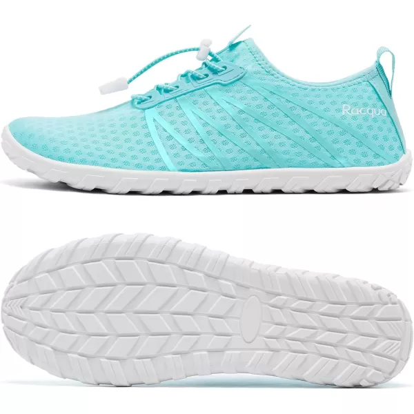 Racqua Women Men Water Shoes Barefoot Sport Beach Swim ShoesHdmint Green