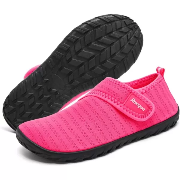 Racqua Baby Todder Water Shoes Boys Girls Quick Dry Barefoot Shoes NonSlip Swim Pool Aqua ShoesBabyToddlerRose