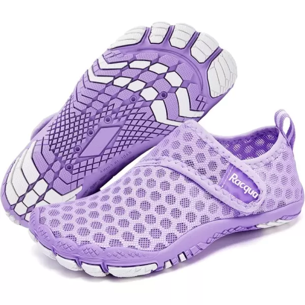 Racqua Boys Girls Kids Toddler Water Shoes Quick Dry Barefoot Lightweight Pool Swim Beach Sport Aqua ShoesToddlerLittle KidBig KidWzk164gviolet