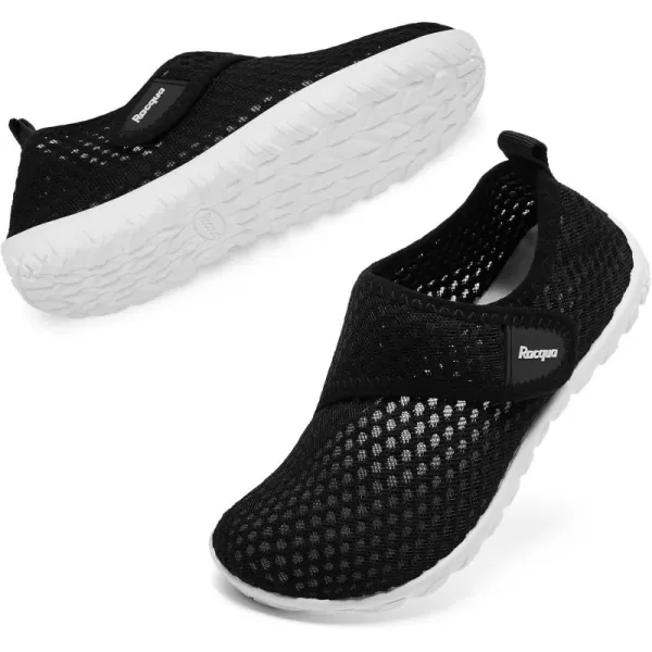 Racqua Boys Girls Kids Water Shoes Barefoot Swim Quick Dry Lightweight Sport Aqua ShoesLittle KidBig KidHdk1605black
