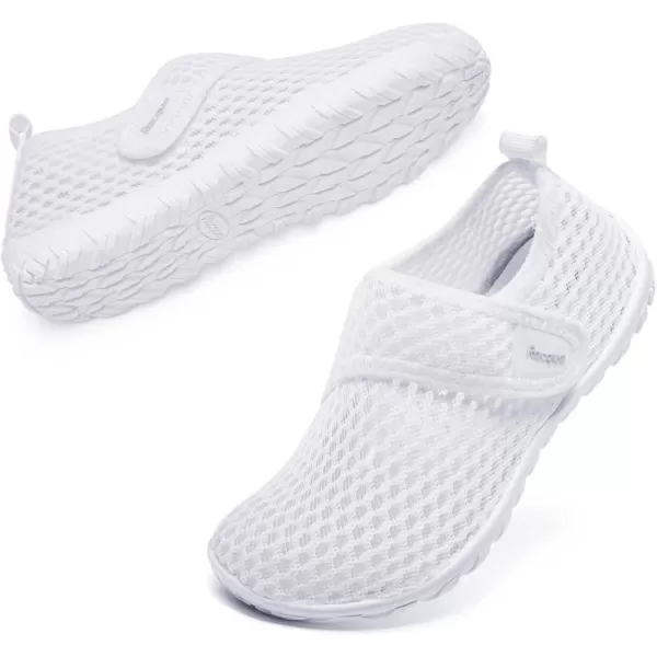 Racqua Boys Girls Kids Water Shoes Barefoot Swim Quick Dry Lightweight Sport Aqua ShoesLittle KidBig KidHdk1605white