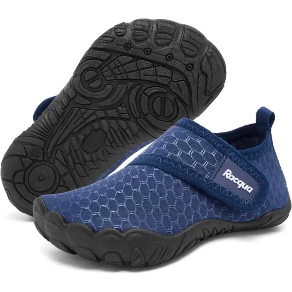 Racqua Boys Toddler Baby Water Shoes Girls NonSlip Beach Outdoor Sports Breathable Water Shoes Quick Dry Lightweight Swim Pool Aqua ShoesBabyToddlerWzk168navy