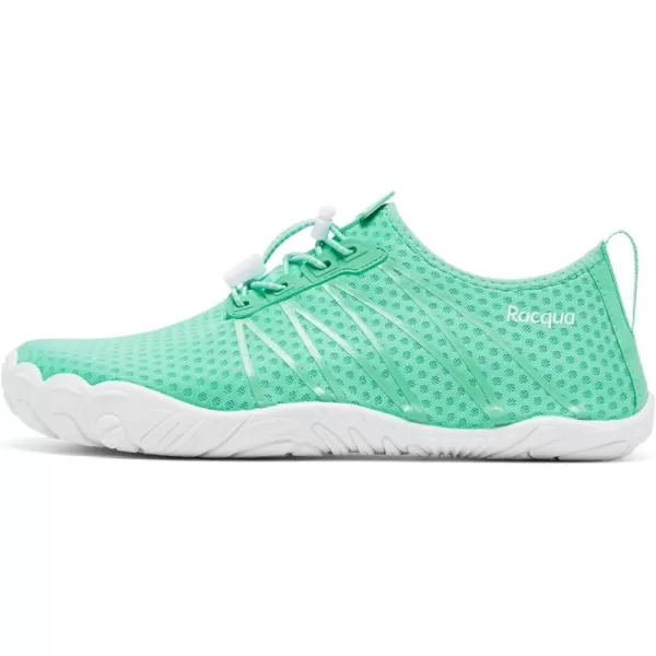 Racqua Men Women Water Shoes QuickDry Breathable Swim Shoes Lightweight Aqua Shoes Beach Pool Hiking ShoesWz1104green
