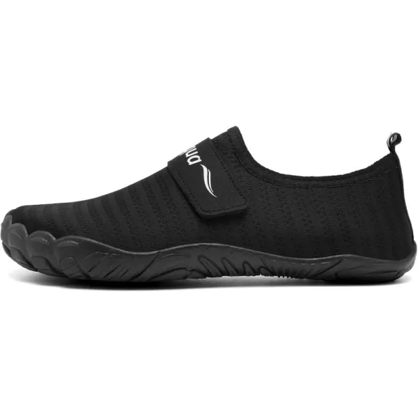 Racqua Men Women Water Shoes QuickDry Breathable Swim Shoes Lightweight Aqua Shoes Beach Pool Hiking ShoesWz1108black