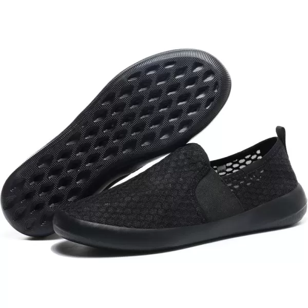Racqua Water Shoes Quick Dry Barefoot Water Aqua Sport Beach Pool Swim Surf Diving for Men WomenSx1203black