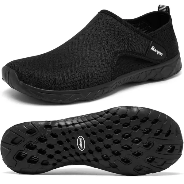 Racqua Women Men Breathable Mesh Water ShoesSx1202black