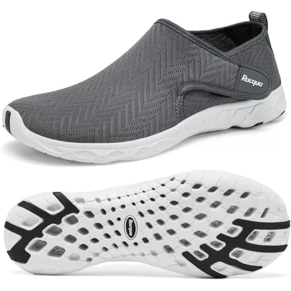 Racqua Women Men Breathable Mesh Water ShoesSx1202grey