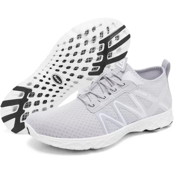Racqua Women Men Breathable Mesh Water ShoesSx125grey