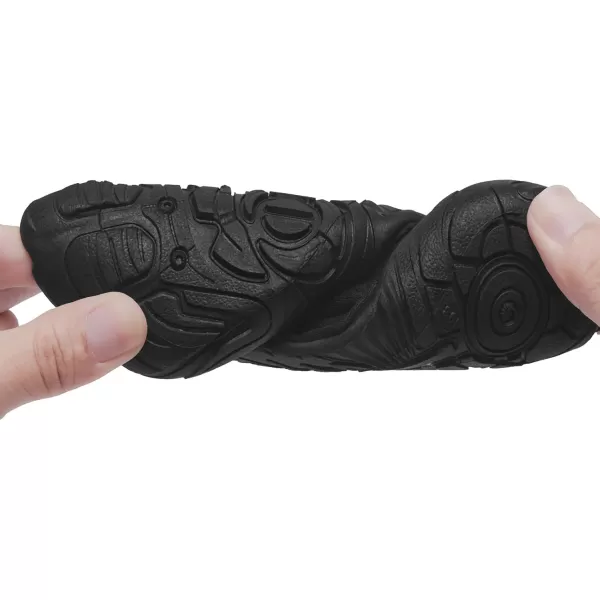 Racqua Toddler Water Shoes Baby Swim Aqua NonSlip Shoes for Kids Boys GirlsBabyToddlerWzk1653tblack