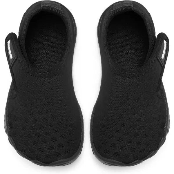 Racqua Toddler Water Shoes Baby Swim Aqua NonSlip Shoes for Kids Boys GirlsBabyToddlerWzk1653tblack