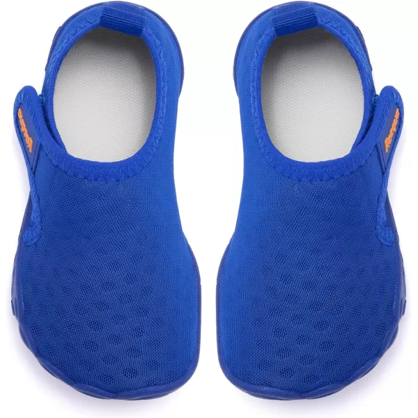 Racqua Toddler Water Shoes Baby Swim Aqua NonSlip Shoes for Kids Boys GirlsBabyToddlerWzk1653tnavy