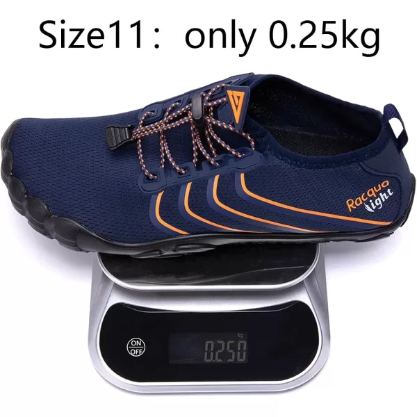 Racqua EVA Sole Ultra Light Water Shoes Men WomenCq171mnavyOrange