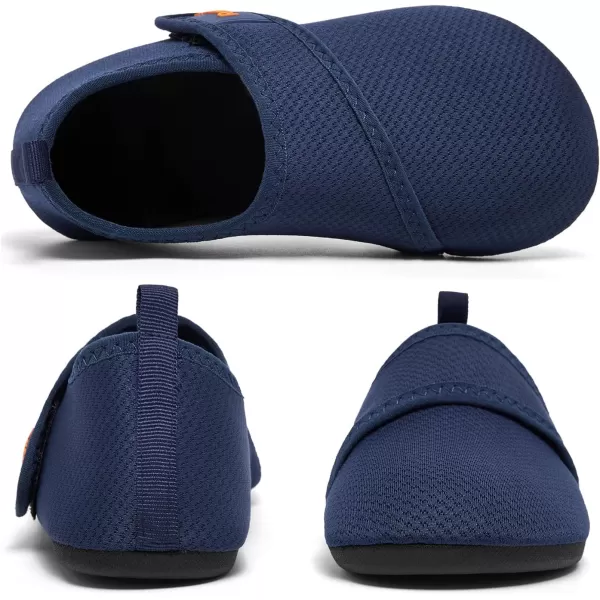 Racqua Toddler Kids Water Shoes Quick Dry Swim Shoes Lightweigh Beach Pool Aqua Shoes for Boys Girls ToddlerLittleBig KidBlue