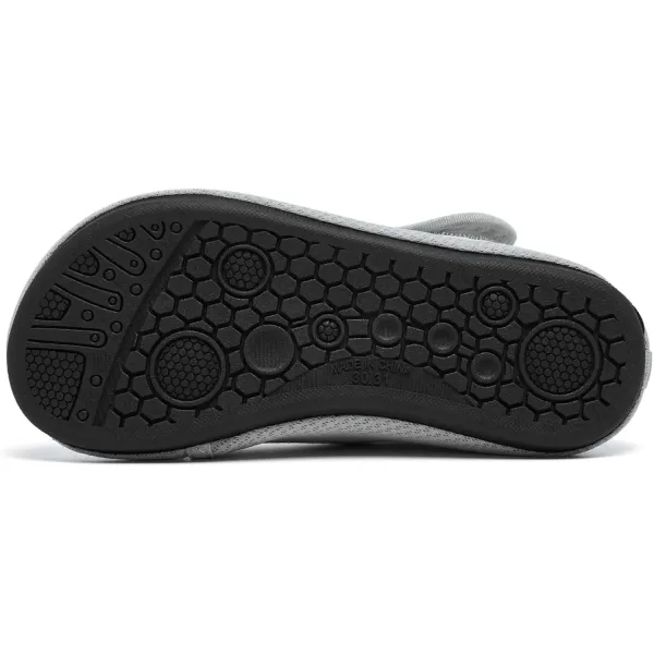 Racqua Toddler Kids Water Shoes Quick Dry Swim Shoes Lightweigh Beach Pool Aqua Shoes for Boys Girls ToddlerLittleBig KidGrey