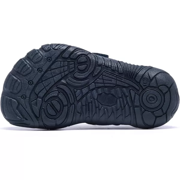 Racqua Toddler Water Shoes Boys Girls Aqua Shoes Kids Quick Dry Beach Shoes Barefoot ShoesWzk169tnavy