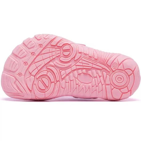 Racqua Toddler Water Shoes Boys Girls Aqua Shoes Kids Quick Dry Beach Shoes Barefoot ShoesWzk169tpink