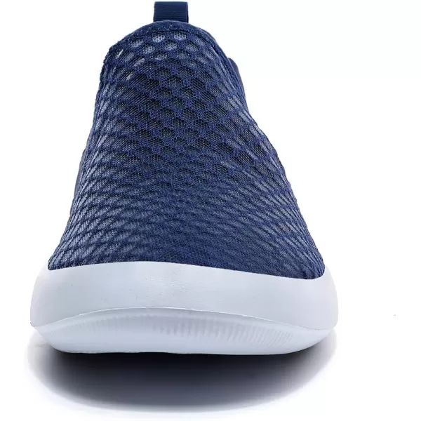 Racqua Water Shoes Quick Dry Barefoot Water Aqua Sport Beach Pool Swim Surf Diving for Men WomenSx1203navy