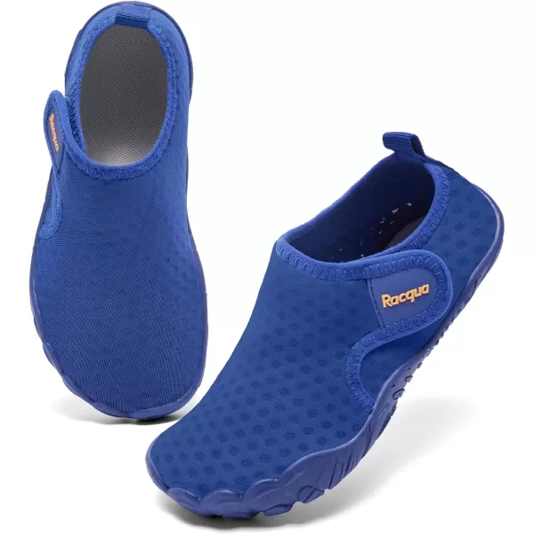Racqua Water Shoes for Kids Boys Water Shoes Quick Dry Beach Shoes for Kids Lightweight Girls Swim Shoes Little KidBig KidWzk1653blue