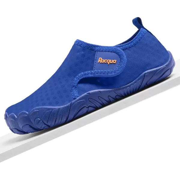 Racqua Water Shoes for Kids Boys Water Shoes Quick Dry Beach Shoes for Kids Lightweight Girls Swim Shoes Little KidBig KidWzk1653blue