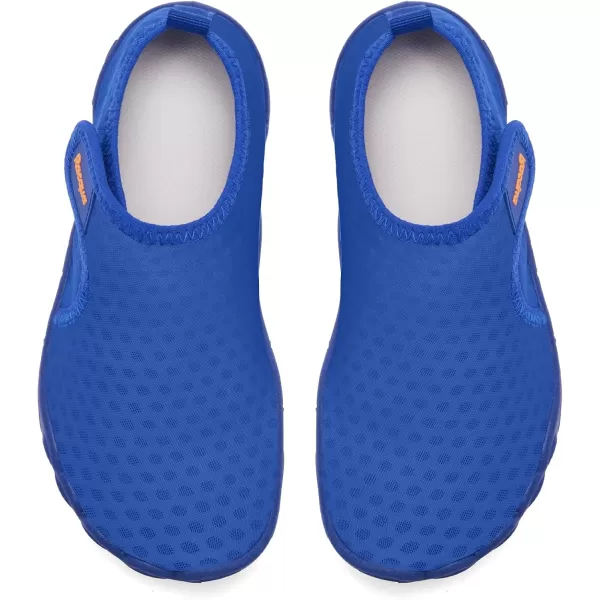 Racqua Water Shoes for Kids Boys Water Shoes Quick Dry Beach Shoes for Kids Lightweight Girls Swim Shoes Little KidBig KidWzk1653blue