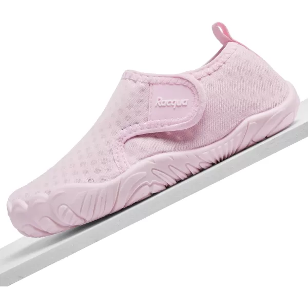 Racqua Water Shoes for Kids Boys Water Shoes Quick Dry Beach Shoes for Kids Lightweight Girls Swim Shoes Little KidBig KidWzk1653pink