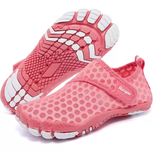Racqua Boys Girls Kids Toddler Water Shoes Quick Dry Barefoot Lightweight Pool Swim Beach Sport Aqua ShoesToddlerLittle KidBig KidWzk164gred