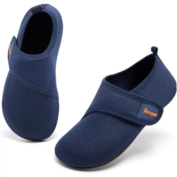 Racqua Toddler Kids Water Shoes Quick Dry Swim Shoes Lightweigh Beach Pool Aqua Shoes for Boys Girls ToddlerLittleBig KidBlue